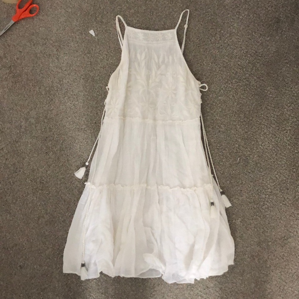American Eagle White Beach Dress